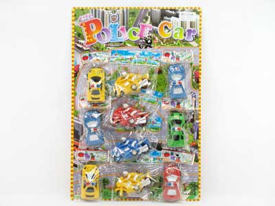 Pul   Back Car(10in1) toys