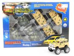 Pull  Back  Cross-country Car(6in1)