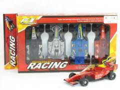 Pull Back Racing Car (4in1)