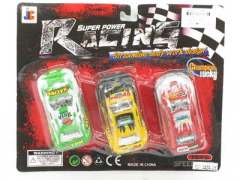 8Cm Pull Back Racing Car(3in1) toys