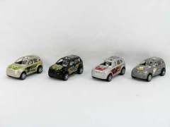 10Cm Pull Back Racing Car(4in1)