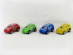 8Cm Pull Back Racing Car(4in1)