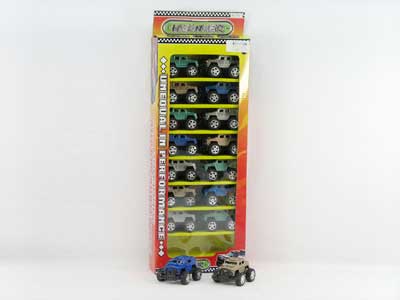 Pull Back Cross-country Car(16in1) toys