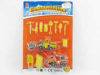 Pull Back Construction Truck W/Tool(2in1) toys