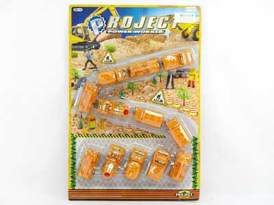 Pull Back Construction Truck(12in1) toys