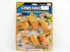 Pull Back Construction Truck(6in1) toys