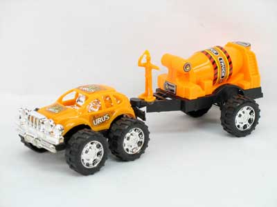 Pull Back Car Tow Construction Truck toys