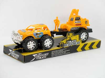 Pull Back Car Tow Construction Truck toys