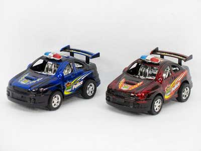  Pull Back Police Car(4S) toys