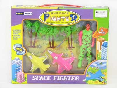 Pull Back Airplane & Soldier toys