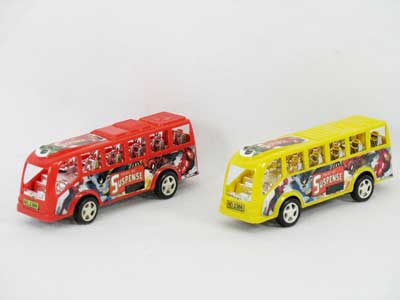 Pull Back Autobus(2in1) toys