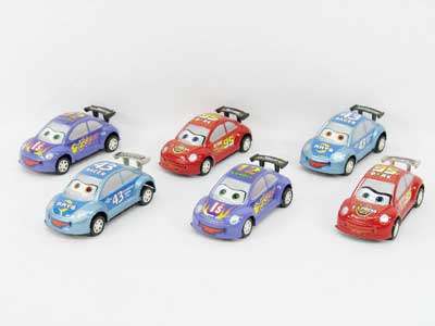 Pull Back Car(6in1) toys