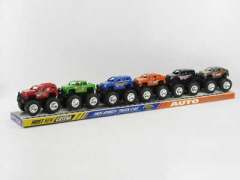 Pull Back Cross-country Car(6in1) toys