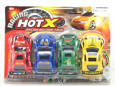 Pull Back Car(4in1) toys