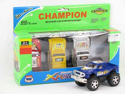 Pull Back Car(4in1) toys