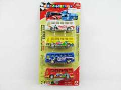 Pull Back Bus(4in1) toys