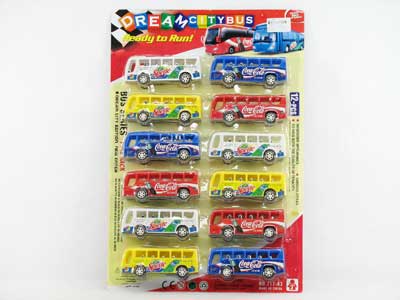 Pull Back Bus(12in1) toys