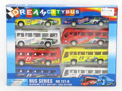 Pull Back Autobus(8in1) toys