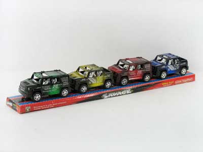 Pull Back Car(4in1) toys