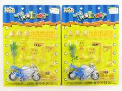 Pull Back Motorcycel W/Guide(2S) toys