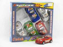 Pull Back Police Car(6in1) toys