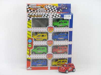 Pull Back Police Car(8in1) toys