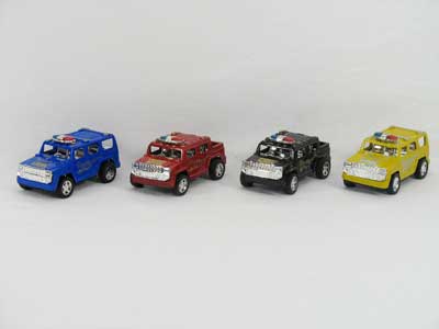 Pull Back Police Car(4in1) toys