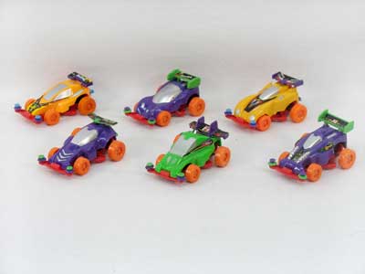 Pull Back Battle Car(6in1) toys