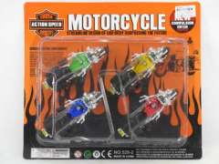 Pull Back Motorcycle(4in1)