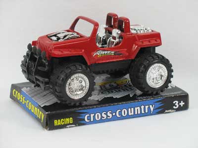 Pull Back  Cross-country Jeep(3C) toys