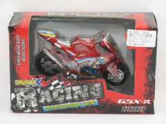 Pull Back Motorcycle W/IC toys