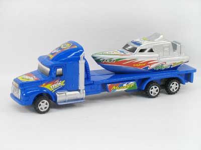 Pull Back Car Tow Boat toys