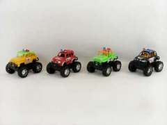 Pull Back Cross-country Police Car (4S) toys