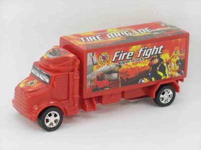 Pull Back Container Truck toys