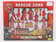 Pull Back Fire Engine Catena toys
