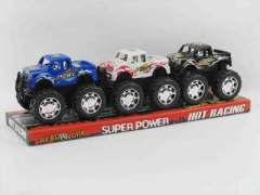 Pull Back Cross-country Racing Car(3in1