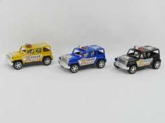 Pull Back Police Car(3in1) toys