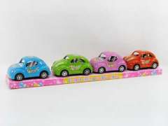 Pull Back Car(4in1) toys