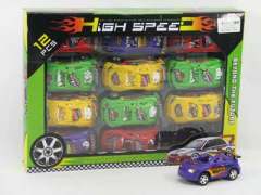 Pull Back Sports Car(12in1) toys
