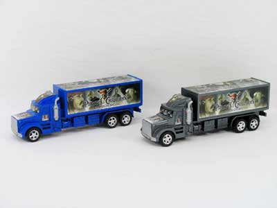 Pull Back Container Truck toys