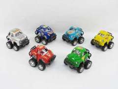 Pull Back Cross-country Car(6in1) toys