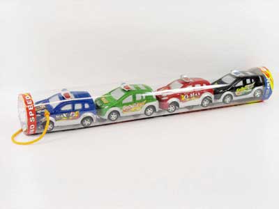 Pull Back Police Car(4in1) toys