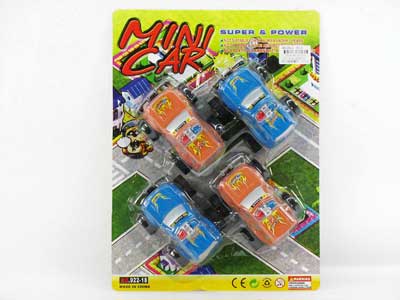 Pull Back Cross-country Police Car(4in1) toys