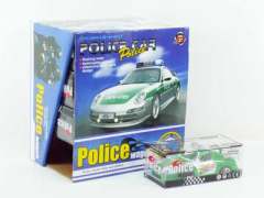 0291B Pull Back Police Car(12in1)