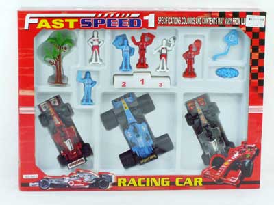 Pull Back Equation Car & Honoree(3in1) toys
