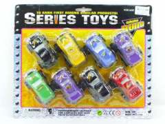 Pull Back Jeep(8in1) toys