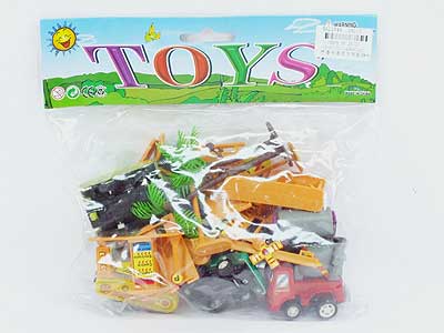 Pull Back Car W/Guide toys