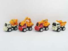 Pull Back Construction Truck(2in1)