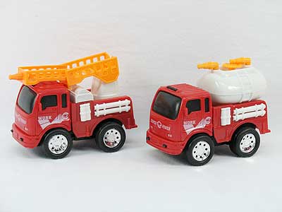 Pull Back Fire Engine(2in1) toys