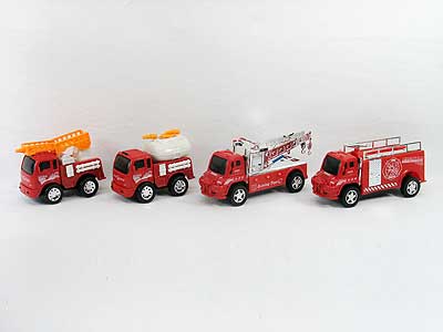 Pull Back Fire Engine(4in1) toys